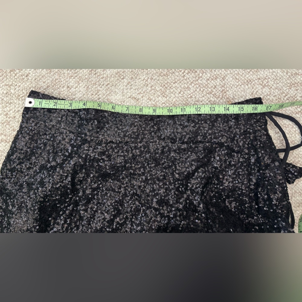 Black Sequin Lehenga - Picture 12 of 14